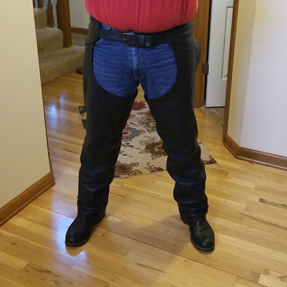 Men's XXL Leather Chaps